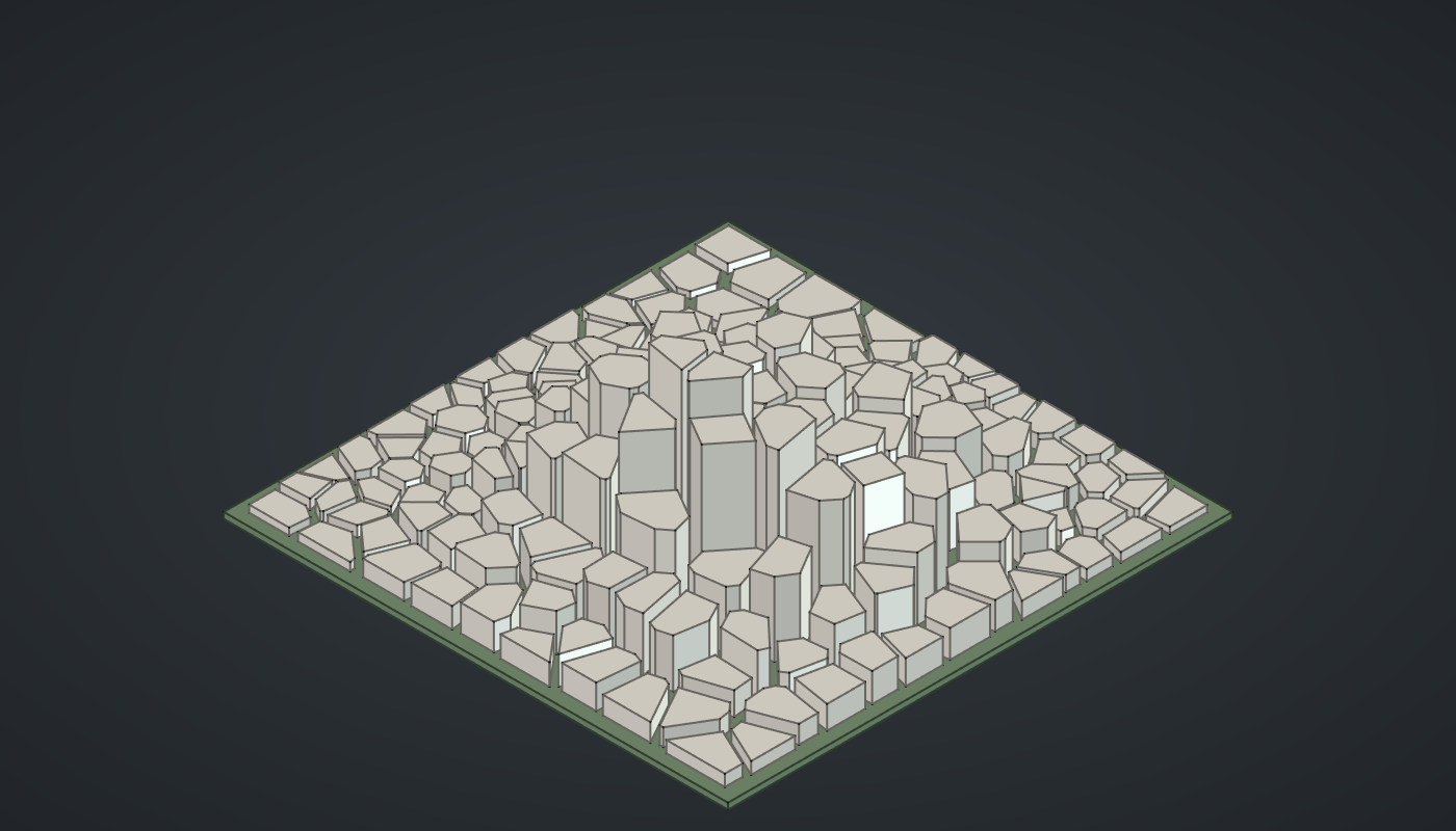 Voronoi city
