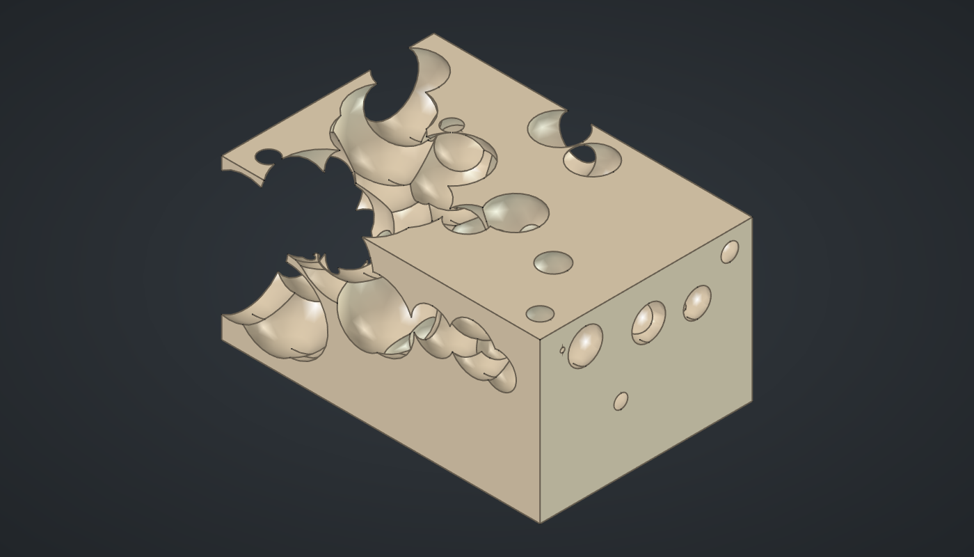 Carved monolith