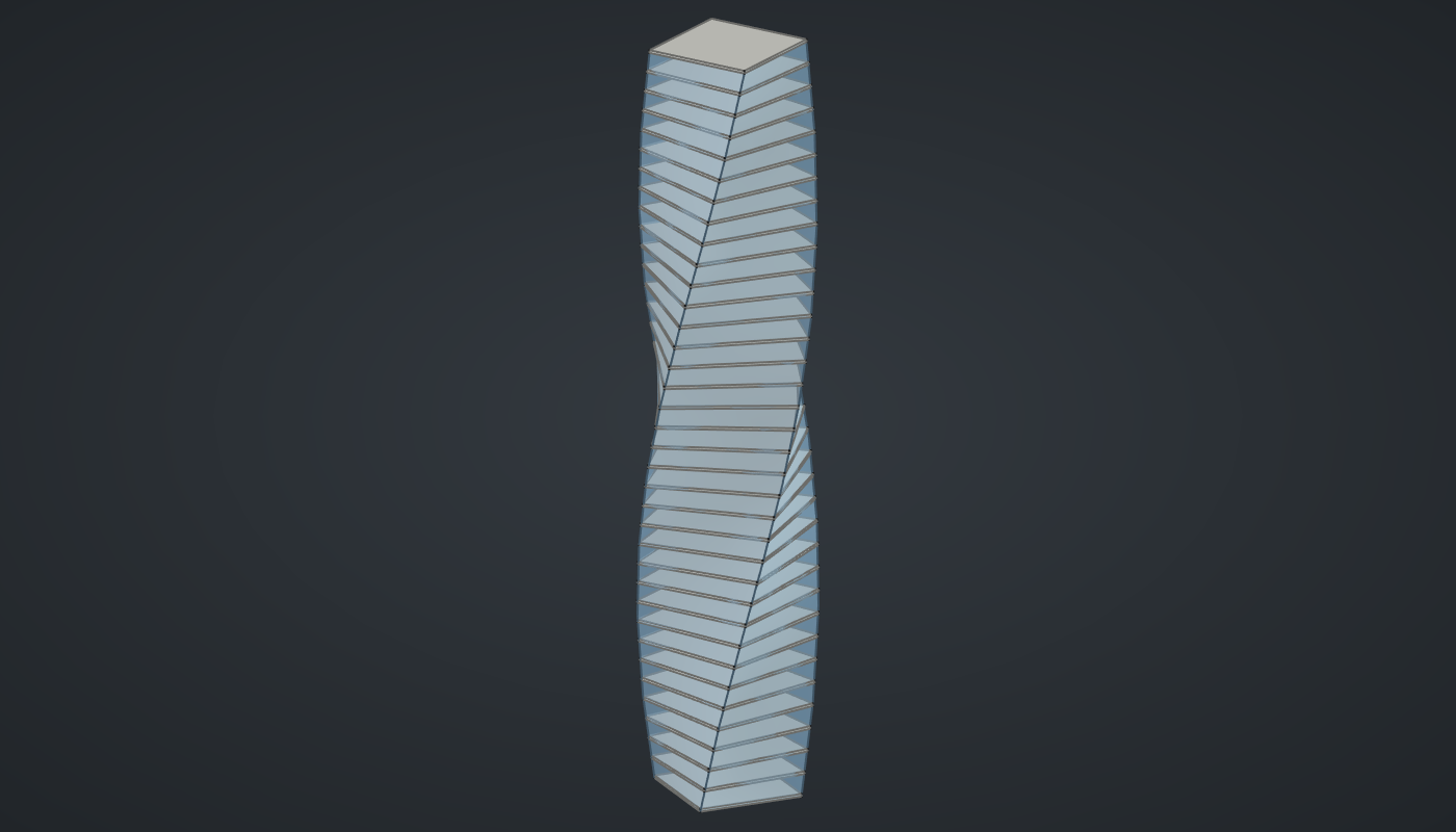 Twisted tower