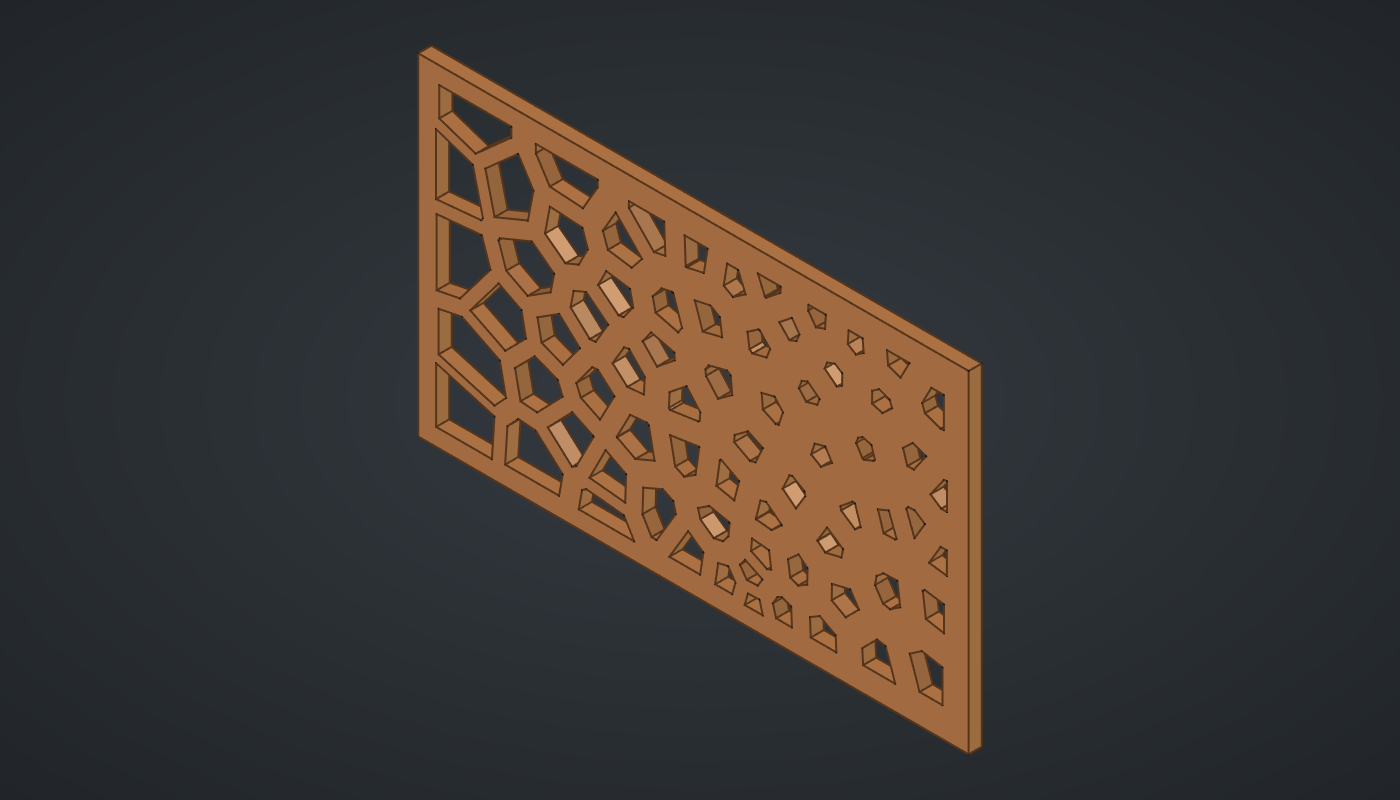 Voronoi screen